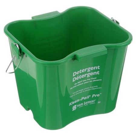 Allpoints 8 Qt Green Kleenpail Pro SANKPP256GN